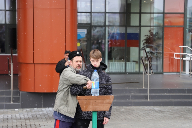 Военнослужащие ЦВО приняли участие в проекте «Любить Родину!»  в Кузбассе